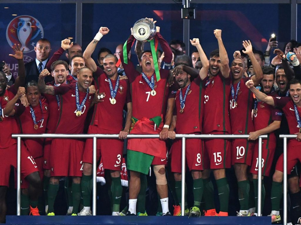 portugal is the winner football euro 2016